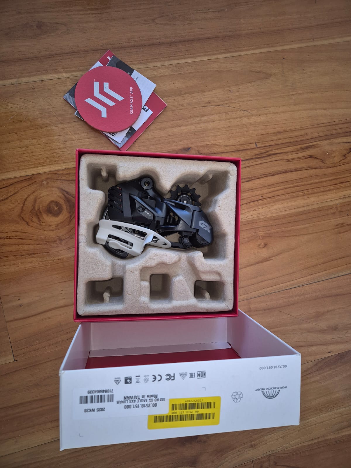 Tensor SRAM GX Eagle AXS Lunar 12V - Image 2
